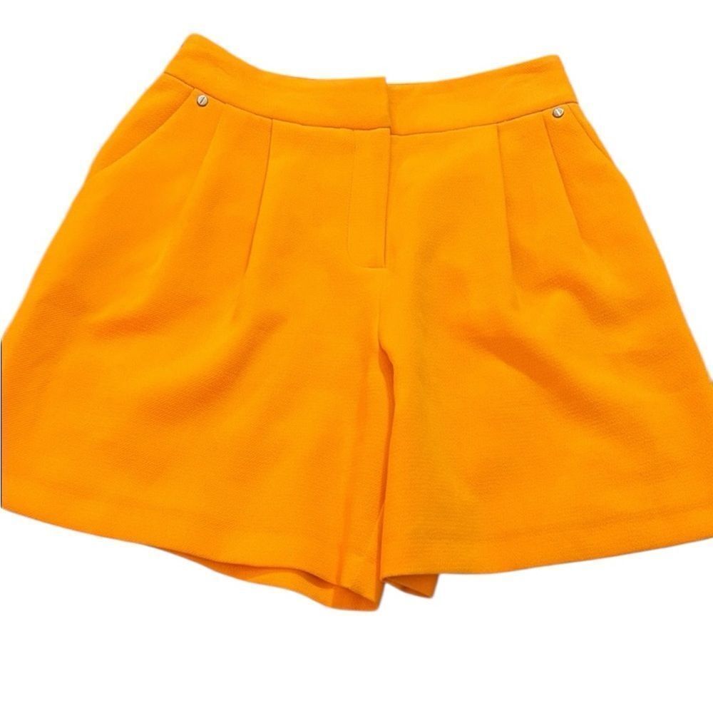 River Island Bright Orange High Waist Shorts 6